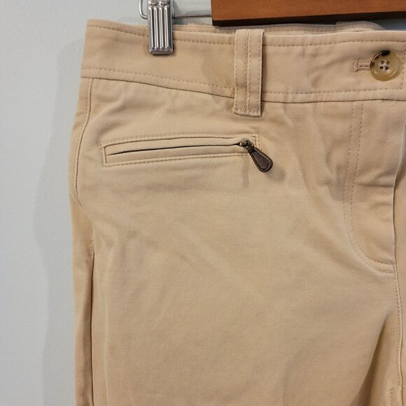 Talbots Petite Khaki Slacks Womens 10P - Picture 7 of 11